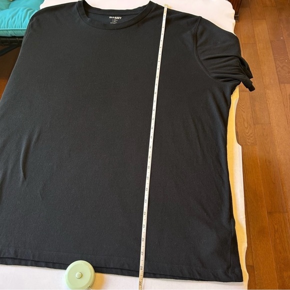 Bundle of 2 Old Navy Blue and Black Short Sleeve Relaxed Fit Tees Mens Size XL - Picture 8 of 11